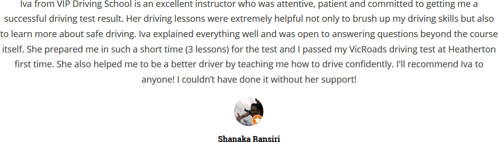 Driving School Epping